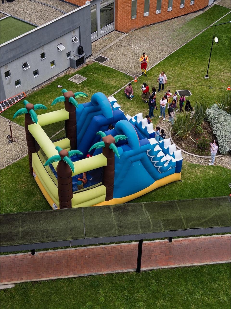 inflable tropical